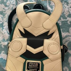 loungefly marvel loki classic cosplay mini backpack